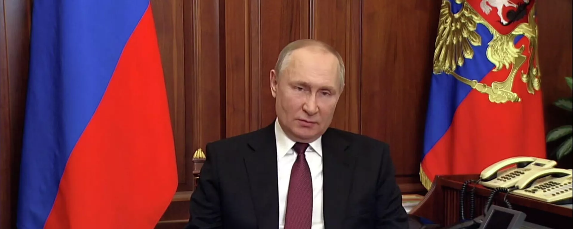 Обращение Владимира Путина к россиянам о спецоперации в Донбассе – полная версия - Sputnik Тоҷикистон, 1920, 24.02.2022