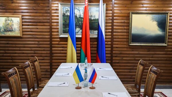 Российско-украинские переговоры в Белоруссии - Sputnik Таджикистан