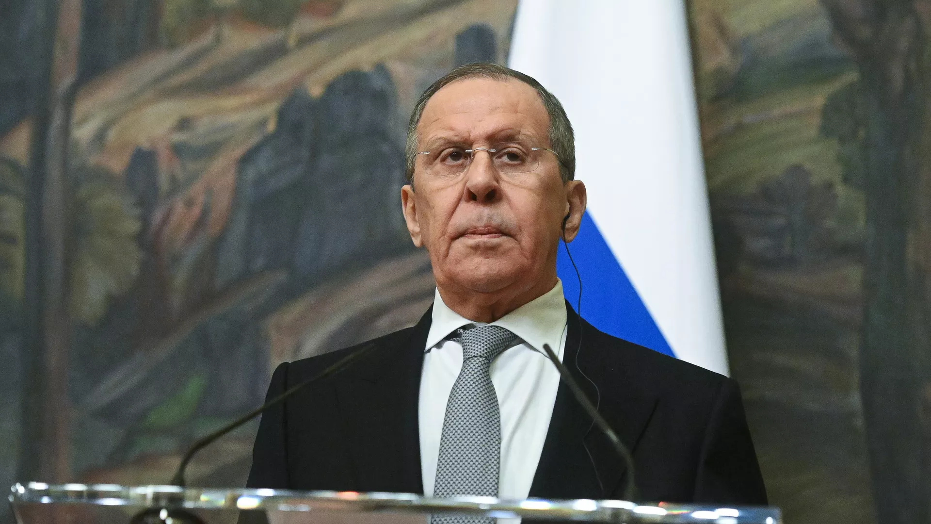 Встреча глав МИД РФ и Ирана С. Лаврова и Х. Амира Абдоллахиана