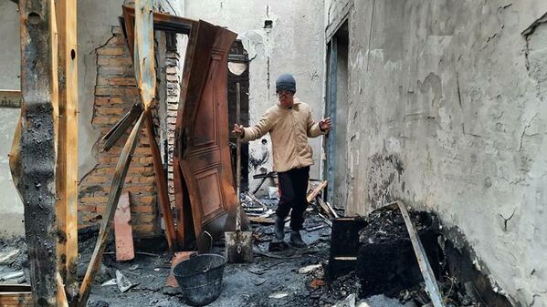 Жильцам многоквартирного дома удалось быстро покинуть квартиру, никто не пострадал. - Sputnik Таджикистан