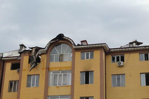 Корреспондент Sputnik Таджикистан побывал в сгоревшем жилом доме, пожар в котором произошел  15 марта.  - Sputnik Таджикистан