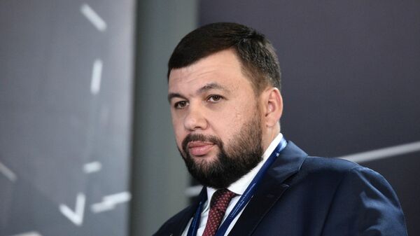 Глава Донецкой Народной Республики Денис Пушилин - Sputnik Таджикистан