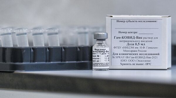 Клинические испытания назальной вакцины от COVID-19 Спутник - Sputnik Таджикистан