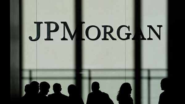 Логотип JPMorgan Chase в Нью-Йорке - Sputnik Таджикистан