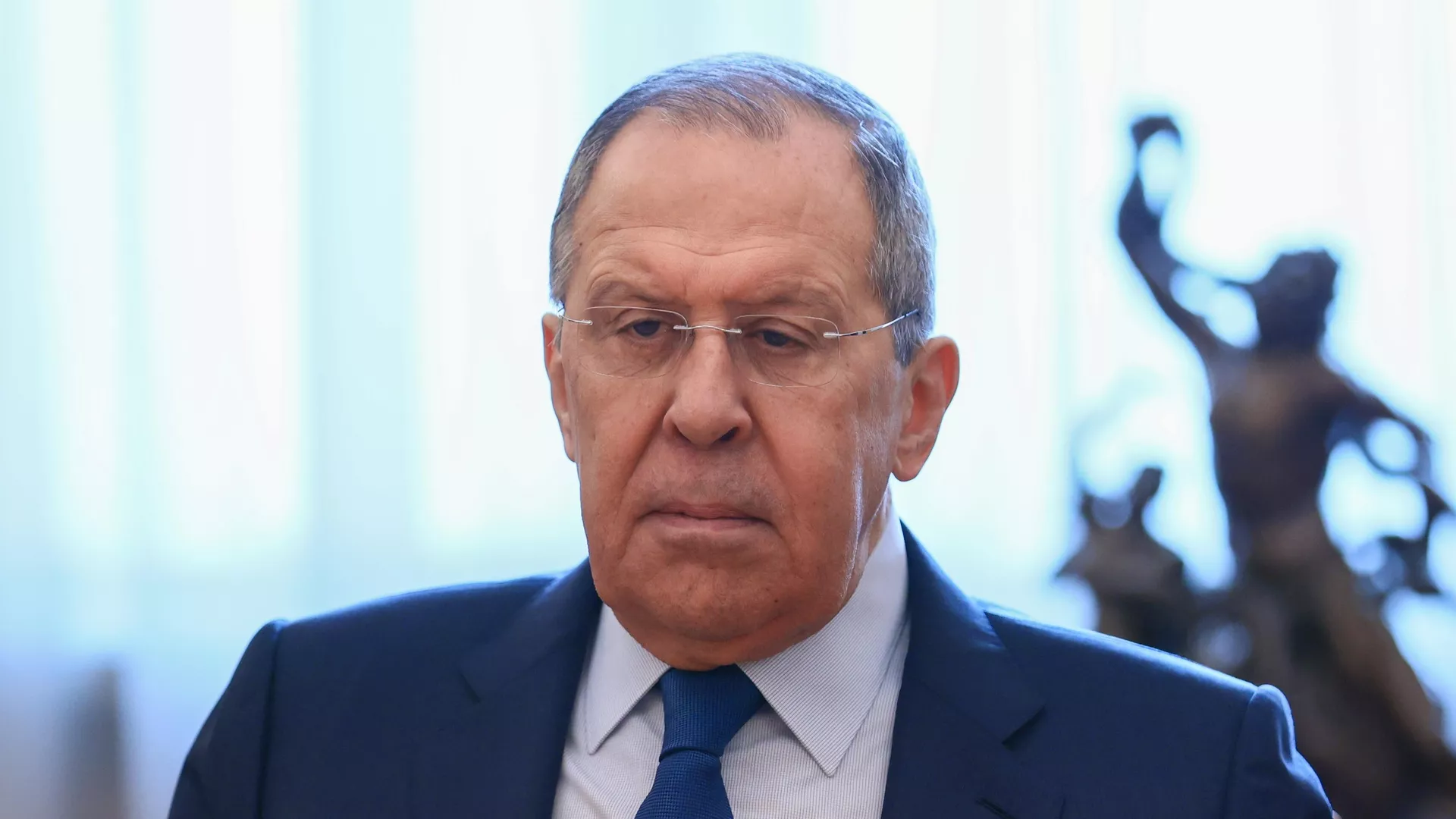 Встреча главы МИД РФ С. Лаврова с председателем Ливанского христианского движения Марода С. Франжье