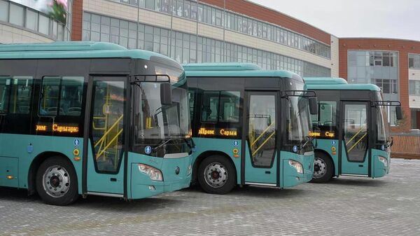 Новые автобусы в Петропавловске - Sputnik Таджикистан