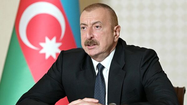 Президент Азербайджана Ильхам Алиев. Архивное фото - Sputnik Таджикистан