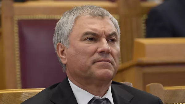  Председатель Государственной Думы РФ Вячеслав Володин - Sputnik Тоҷикистон