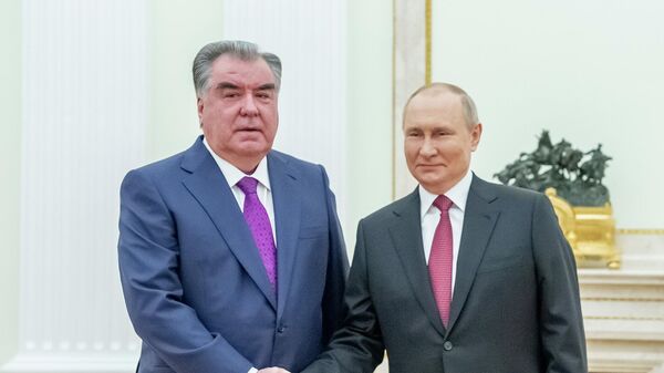 Президент РФ В. Путин принял Президента Таджикистана Эмомали Рахмона  - Sputnik Таджикистан