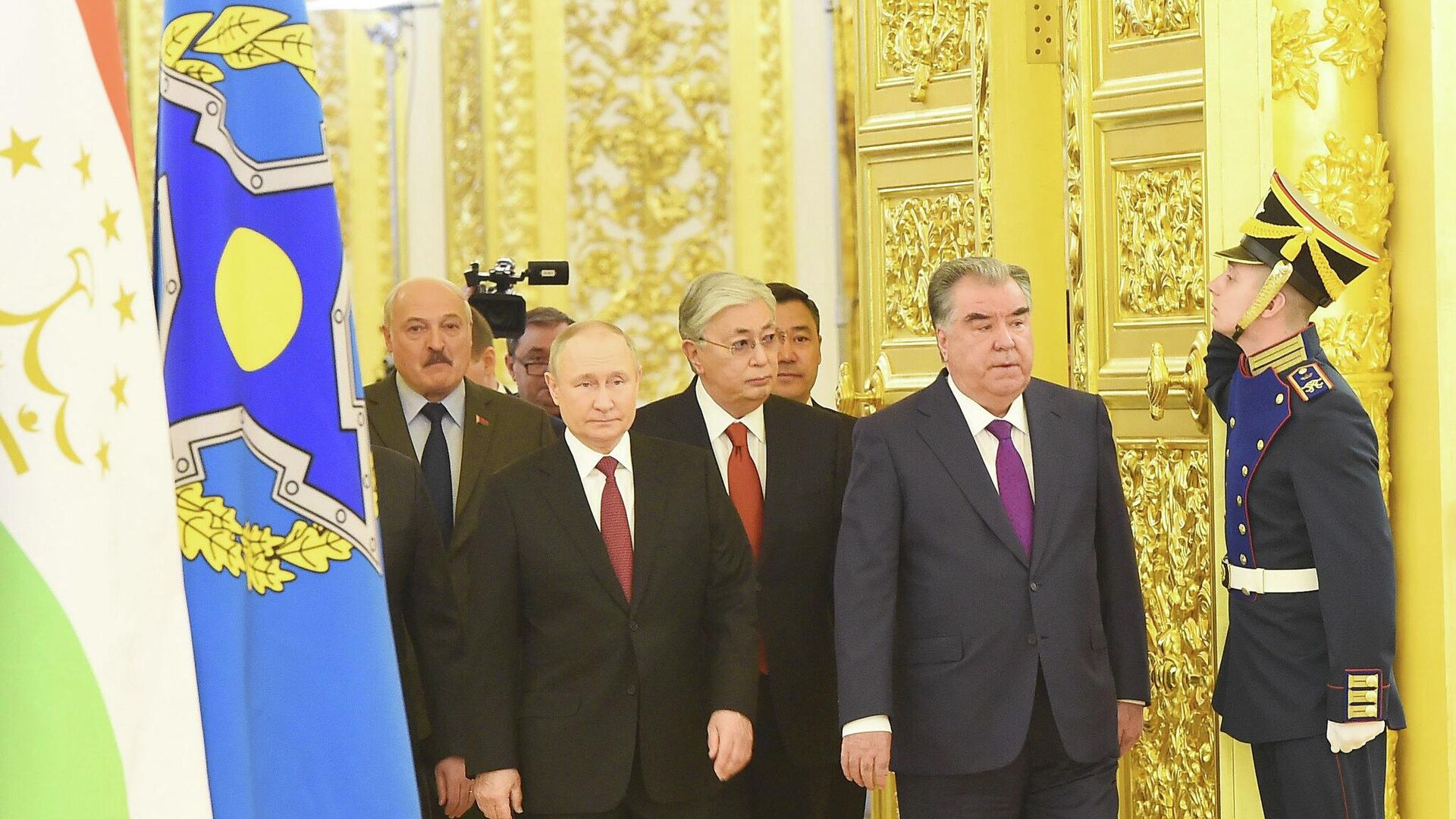 Встреча лидеров государств - членов Организации Договора о коллективной безопасности (ОДКБ) - Sputnik Таджикистан, 1920, 16.05.2022