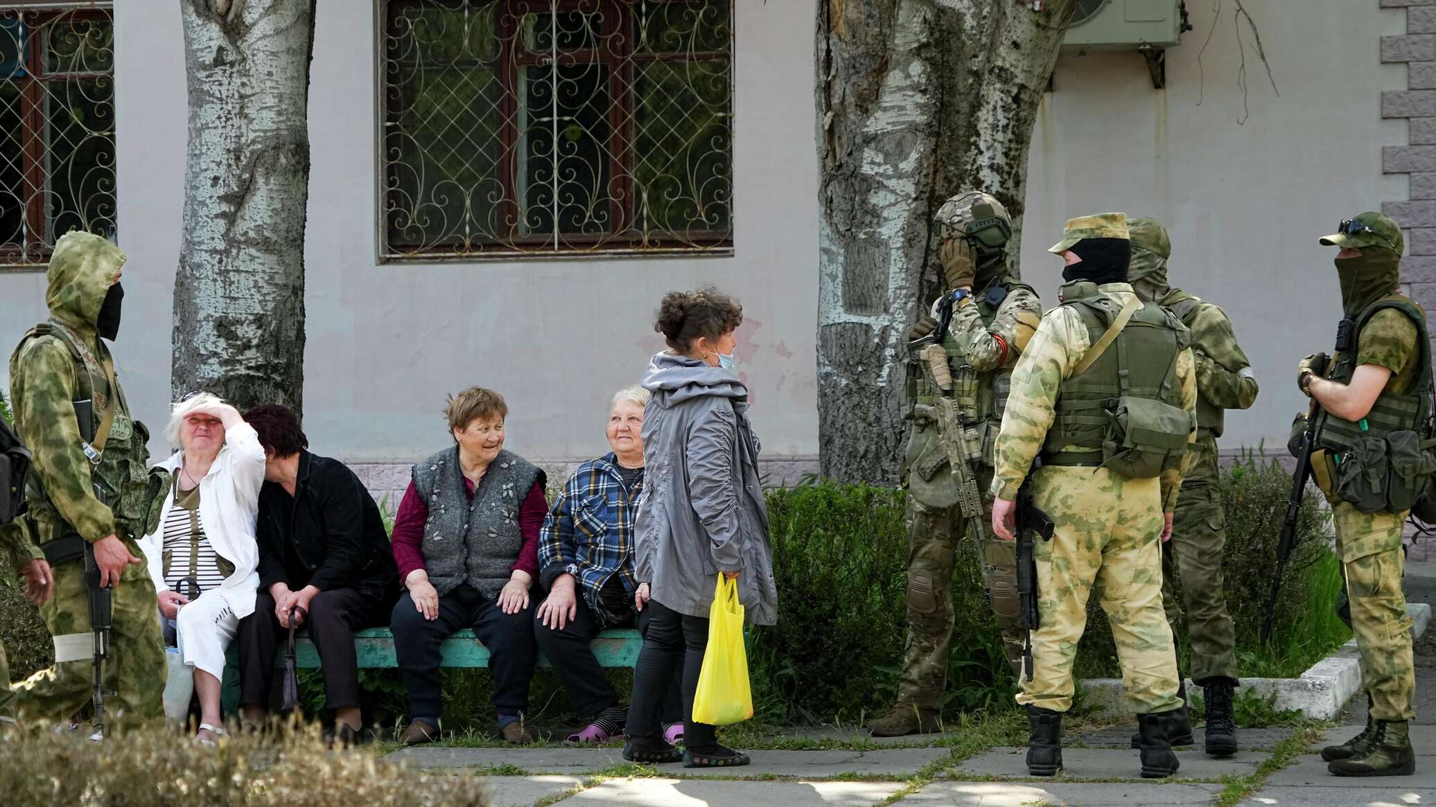 Жители запорожской и херсонской областей