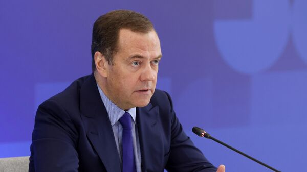 Заместитель председателя Совета безопасности РФ Дмитрий Медведев - Sputnik Таджикистан