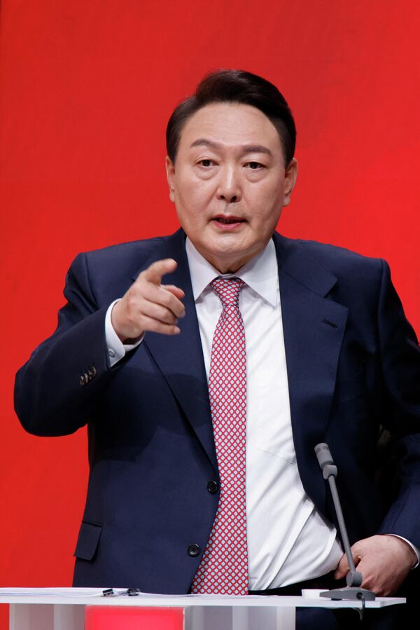 Президент республики Корея Юн Сок Ёль. - Sputnik Таджикистан