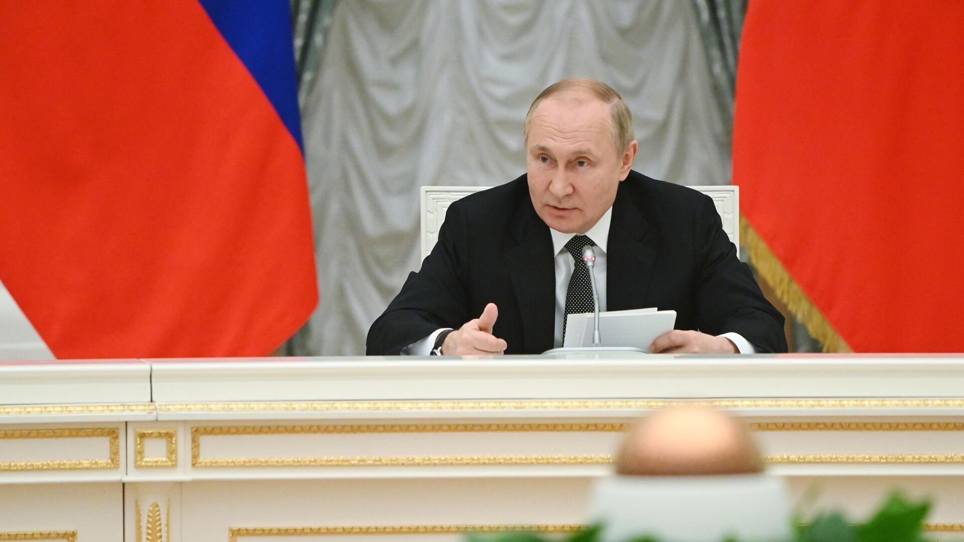 Президент РФ В. Путин провел заседание президиума Госсовета - Sputnik Таджикистан, 1920, 29.08.2022
