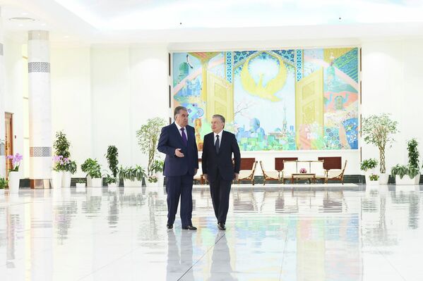 Предположительно, президенты также посетят узбекско-таджикский бизнес-форум. - Sputnik Таджикистан