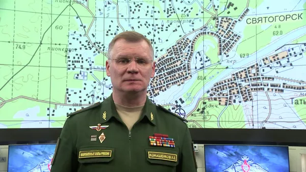 Конашенков о военных ВСУ, бросивших военную технику вместе с оружием у моста через реку Северский Донец - Sputnik Тоҷикистон
