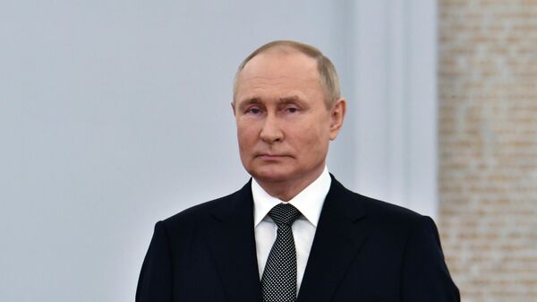 Президент РФ В. Путин  - Sputnik Тоҷикистон