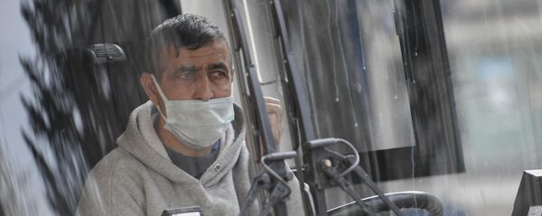 Водитель общественного транспорта  - Sputnik Таджикистан