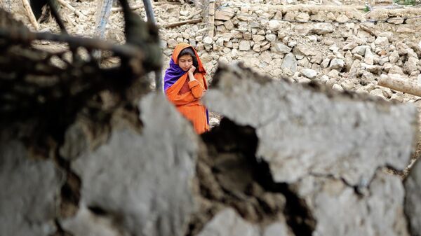 Последствия землетрясения в провинции Хост в Афганистане  - Sputnik Тоҷикистон