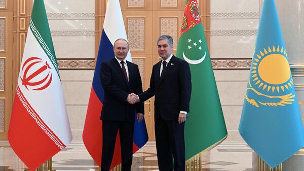 Президент РФ В. Путин принял участие в шестом Каспийском саммите - Sputnik Таджикистан