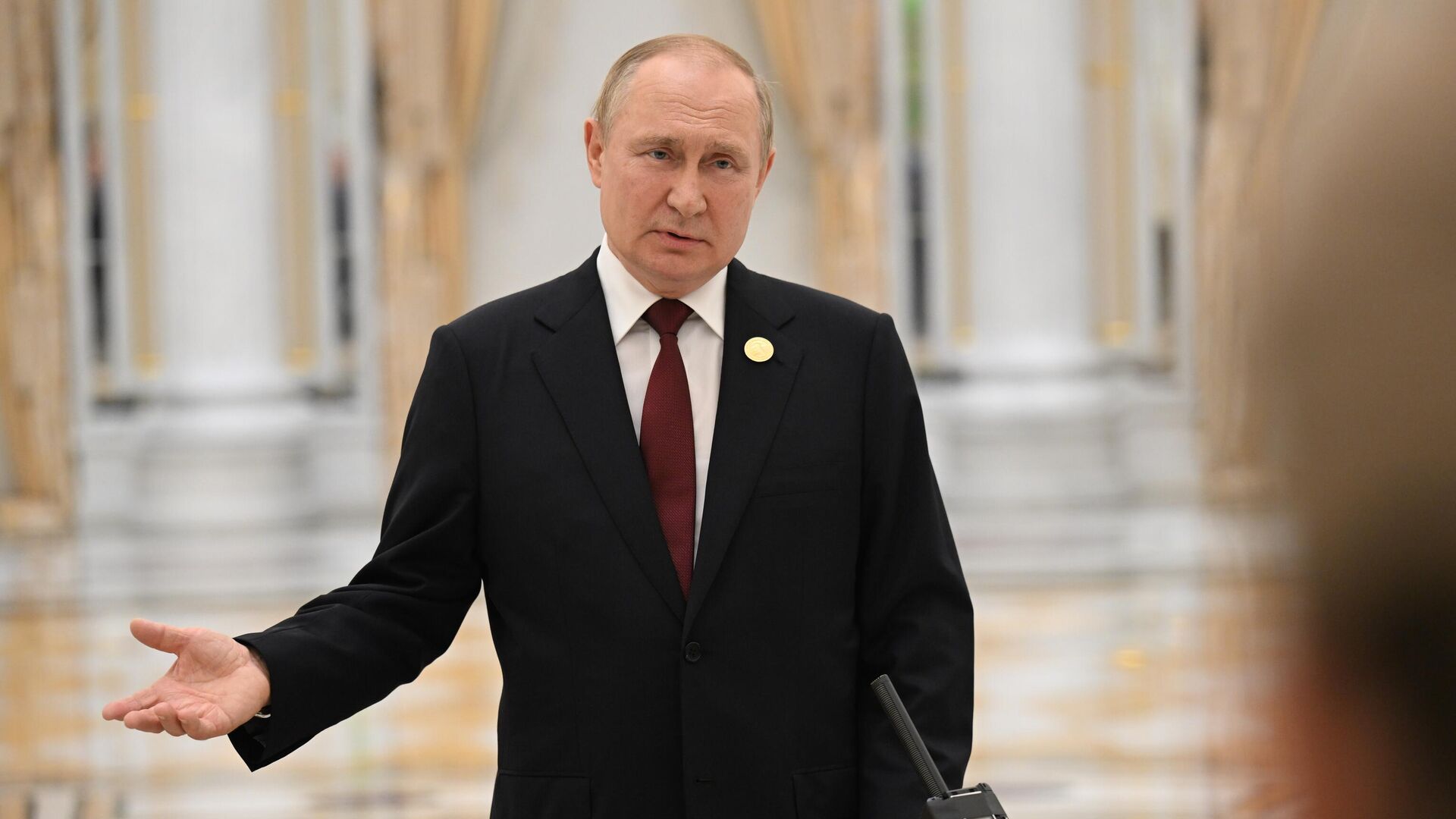 Президент РФ В. Путин принял участие в шестом Каспийском саммите - Sputnik Таджикистан, 1920, 30.06.2022