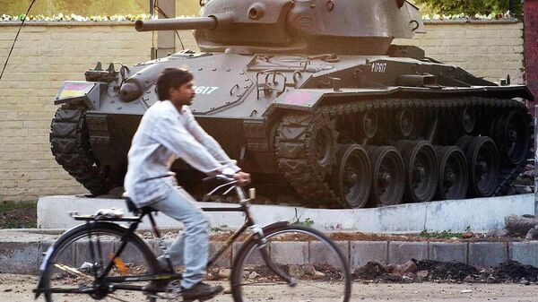 Пакистанский танк в Индии - Sputnik Таджикистан