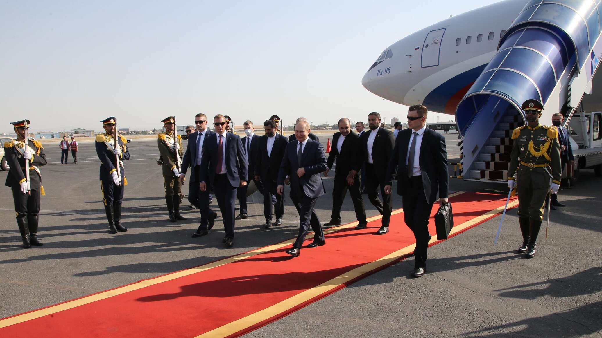 Путин прибыл в Иран