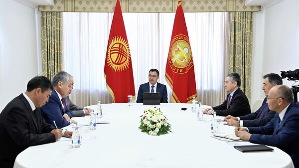 Президент Садыр Жапаров принял министров иностранных дел государств Центральной Азии - Sputnik Таджикистан