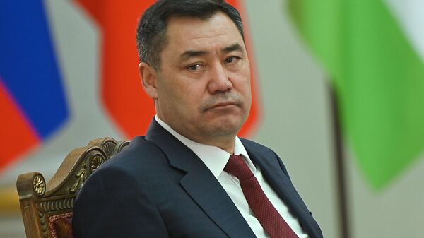 Президент Кыргызстана Садыр Жапаров - Sputnik Таджикистан