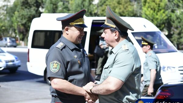 Министр обороны Узбекистана принял военную делегацию Республики Таджикистан - Sputnik Тоҷикистон