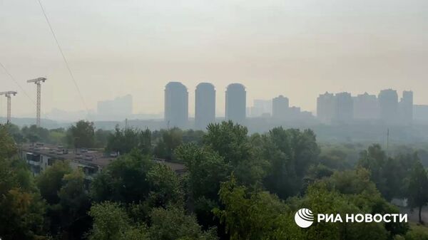 Москва в дыму - Sputnik Таджикистан