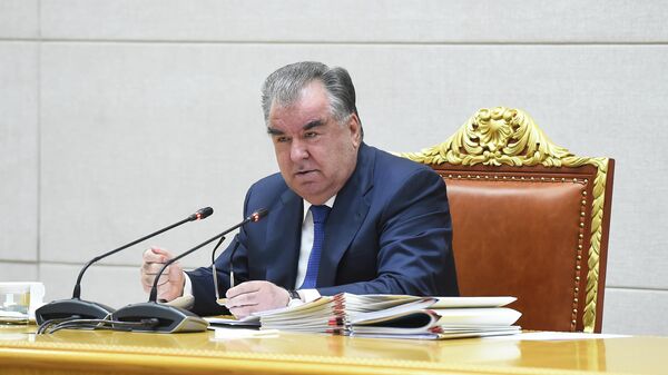 Эмомали Рахмон, президент РТ - Sputnik Таджикистан