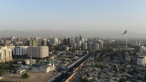 Панорама города Душанбе с высоты - Sputnik Тоҷикистон