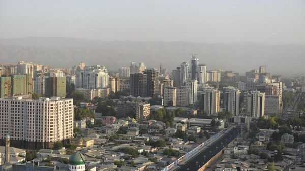 Панорама города Душанбе с высоты - Sputnik Таджикистан