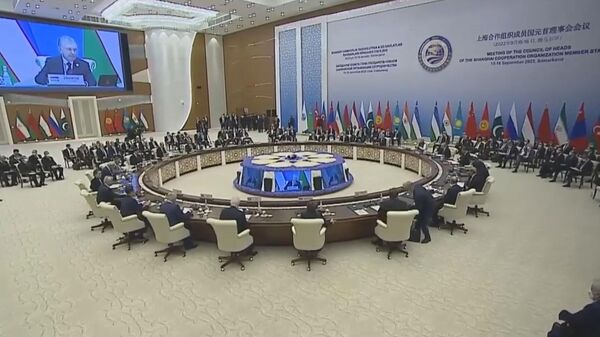Заседание Совета глав государств ШОС - Sputnik Таджикистан