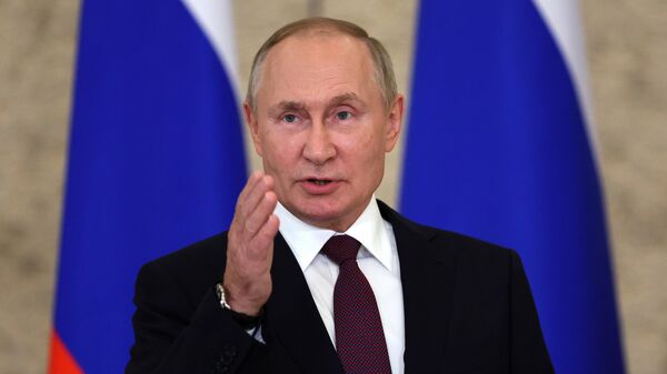 Президент РФ В. Путин принял участие в саммите ШОС - Sputnik Тоҷикистон