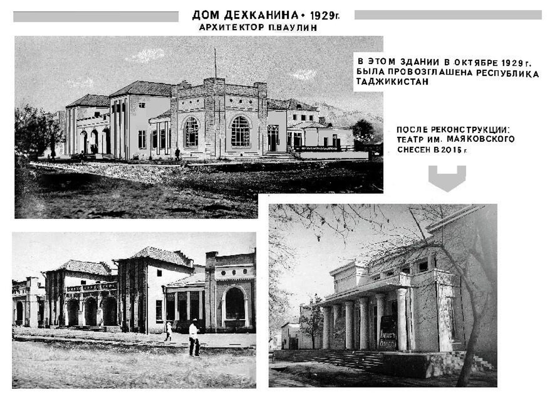 Дом Дехканина - 1929 год - Sputnik Таджикистан, 1920, 28.09.2022