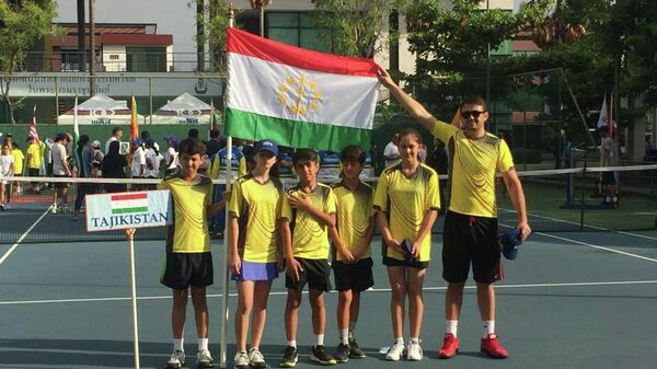 Таджикские теннисисты - Sputnik Таджикистан