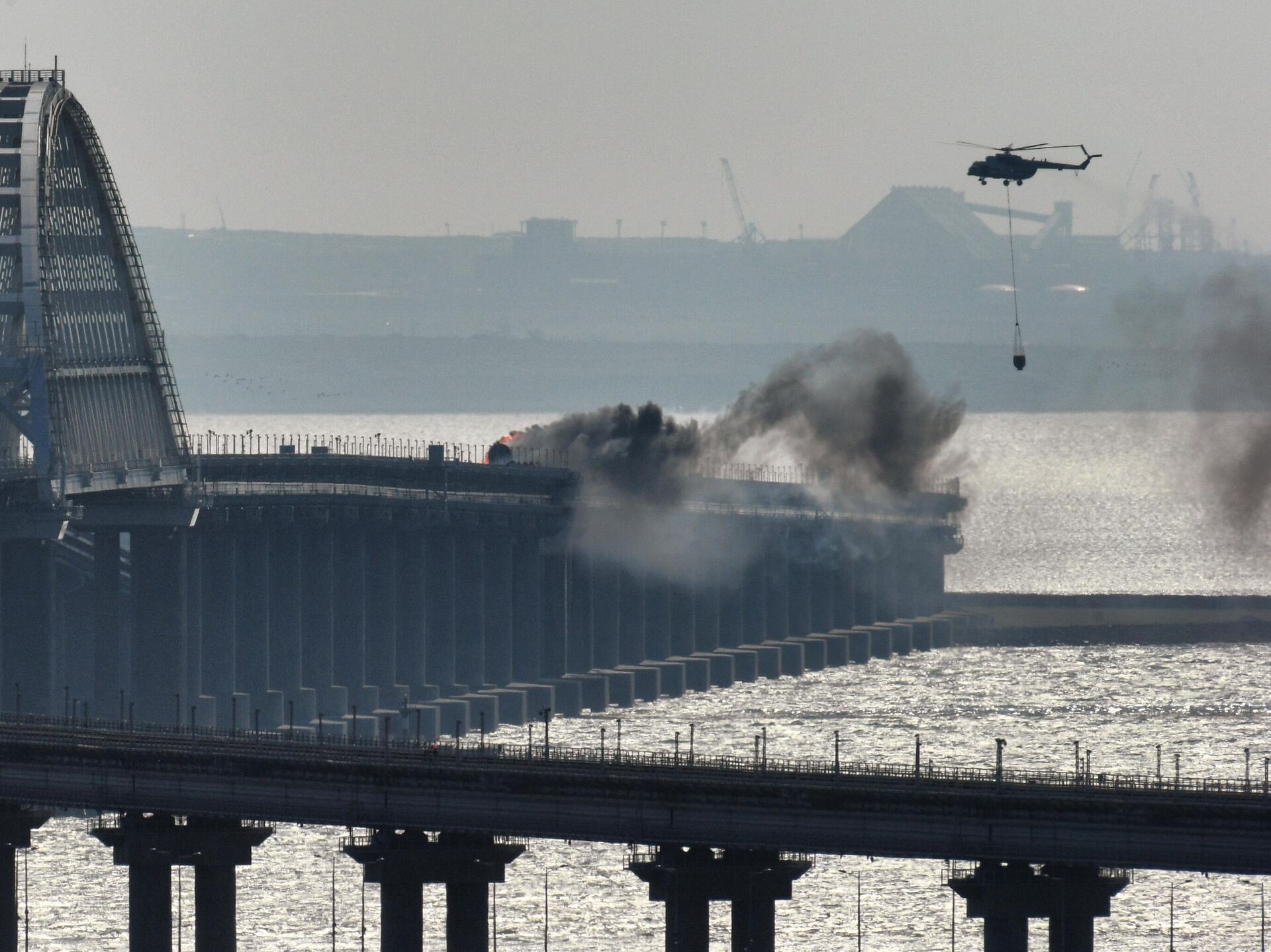 Атакован крымский мост сегодня