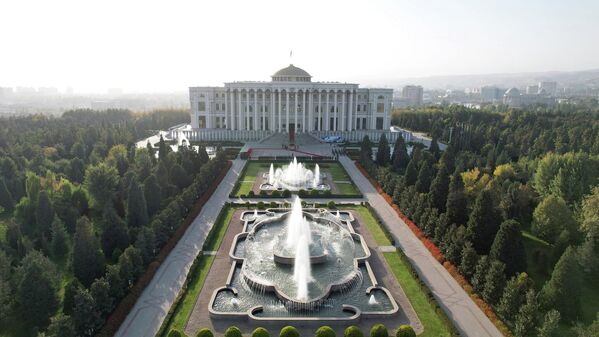 Встреча двух президентов состоялась во Дворце Нации в Душанбе. - Sputnik Таджикистан