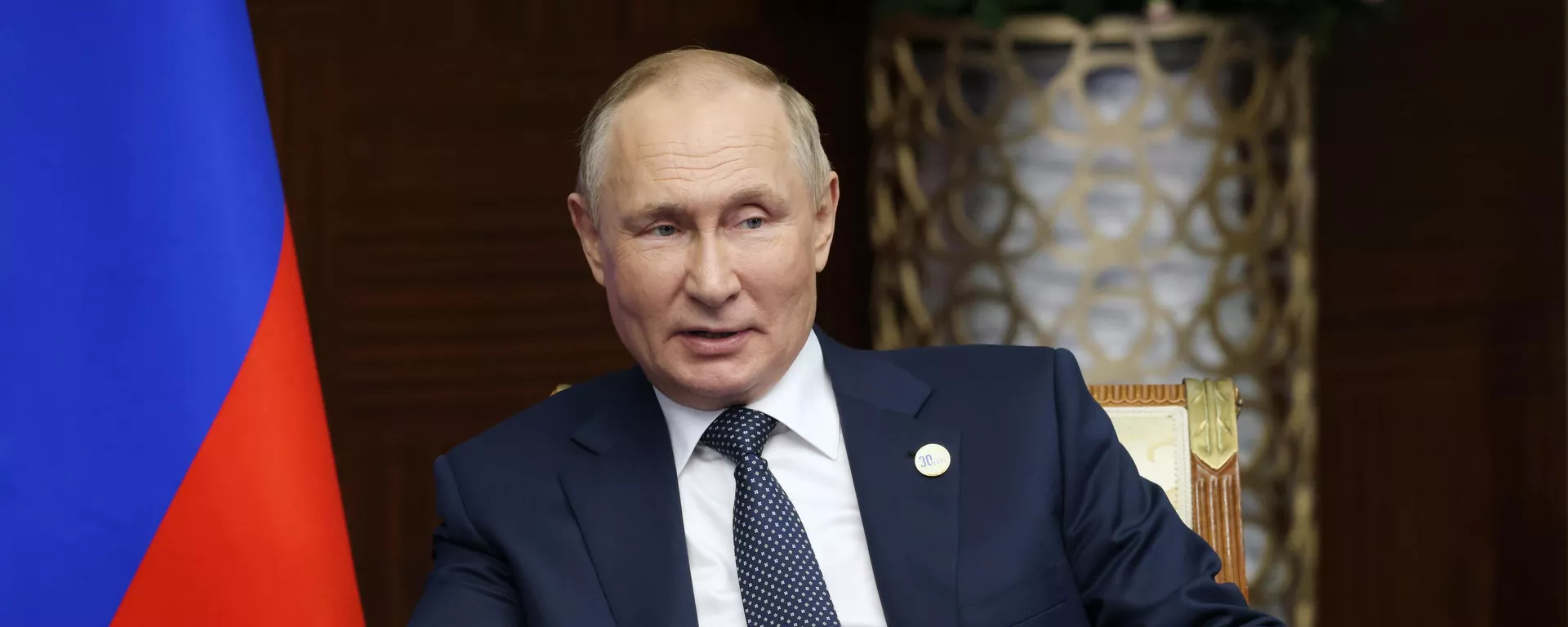 Президент РФ В. Путин встретился с эмиром Катара шейхом Т. бен Х. Аль Тани - Sputnik Тоҷикистон, 1920, 20.10.2022