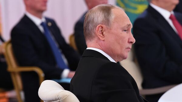 Президент РФ В. Путин на саммите Россия - Центральная Азия - Sputnik Таджикистан