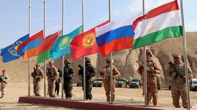 Учения с Коллективными силами быстрого развертывания Центрально-Азиатского региона "Рубеж-2022"