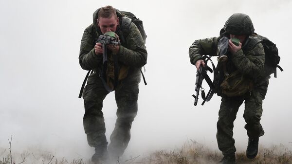Военная подготовка мобилизованных из республики Коми в Мурманской области - Sputnik Таджикистан