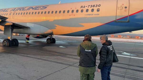 Самолет из Душанбе совершил аварийную посадку в Иркутске: у него лопнуло 4 колеса - Sputnik Таджикистан
