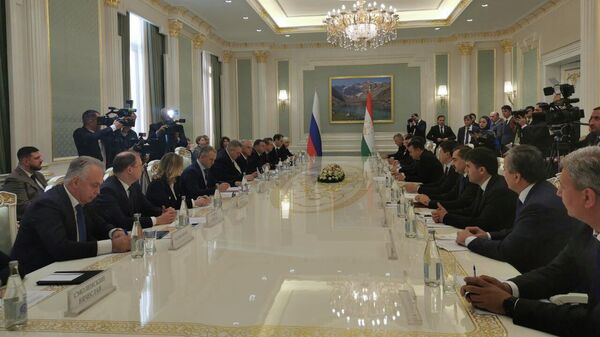 18-м заседании Межправкомиссии по экономическому сотрудничеству РФ и Таджикистан - Sputnik Таджикистан