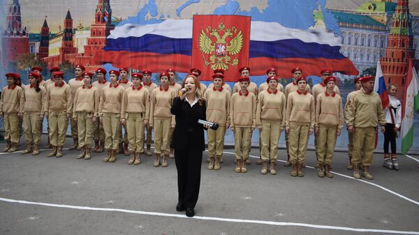 Школа №6 Минобороны России  в Таджикистане отметила юбилей со дня основания - Sputnik Таджикистан