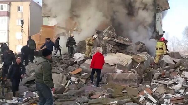 Взрыв газа в жилом доме на Сахалине - Sputnik Таджикистан