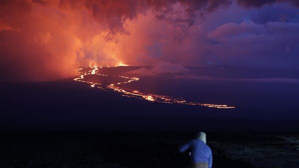 Извержение вулкана на Гавайях - Sputnik Таджикистан