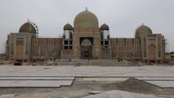 Процесс реконструкции Худжандской крепости - Sputnik Таджикистан